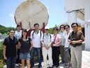 members at the Ngong Ping Village